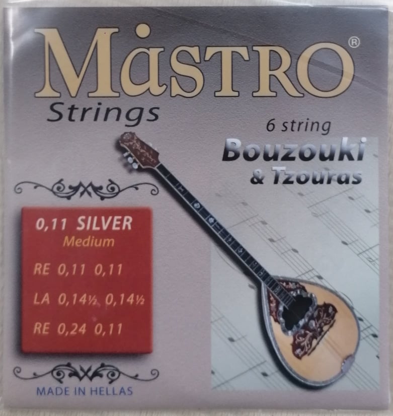 Σετ 6 χορδές Mastro Τριχόρδου/Τζουρά