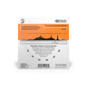 Χορδές Ακουστικής Κιθάρας D’Addario EZ900 85/15 Bronze | Extra Light 0.10-0.50 - Image 2