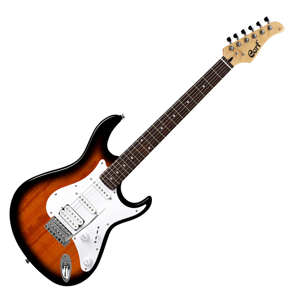ELECTRIC GUITAR G G SERIES TWO TONE SUNBURST SSH