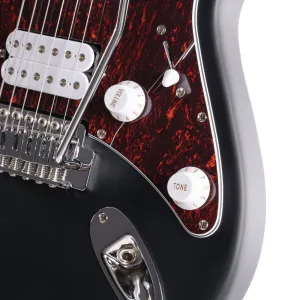 CORT G SERIES 110 OP BLACK ELECTRIC GUITAR - Image 3