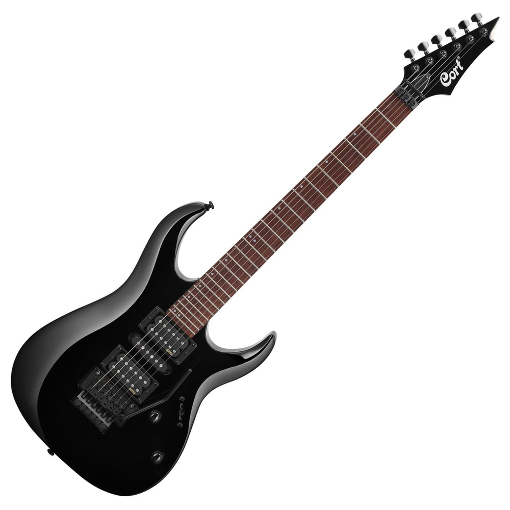 ELECTRIC GUITAR X SERIES BLACK TREM EMG / HSH