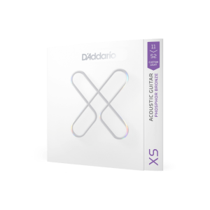 D'Addario XS Phosphor Bronze Coated Acoustic Guitar Strings | 11-52 Custom Light