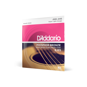 D'Addario Phosphor Bronze Acoustic Guitar Strings |  9-45 Super Light - Image 3