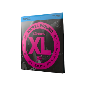 Χορδές Ηλεκτρικού Μπάσου D'Addario EXL170 Nickel, Long Scale | 45-100 Regular Light - Image 2