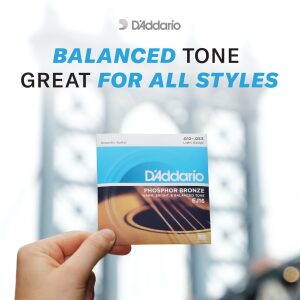 D'Addario Phosphor Bronze Acoustic Guitar Strings |  9-45 Super Light - Image 9