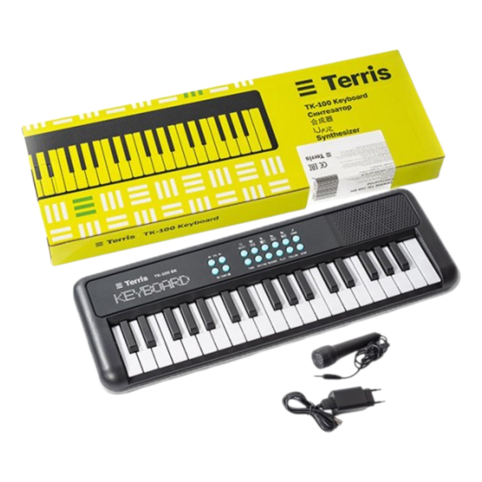 TERRIS TK-100 Black Mini Keyboard