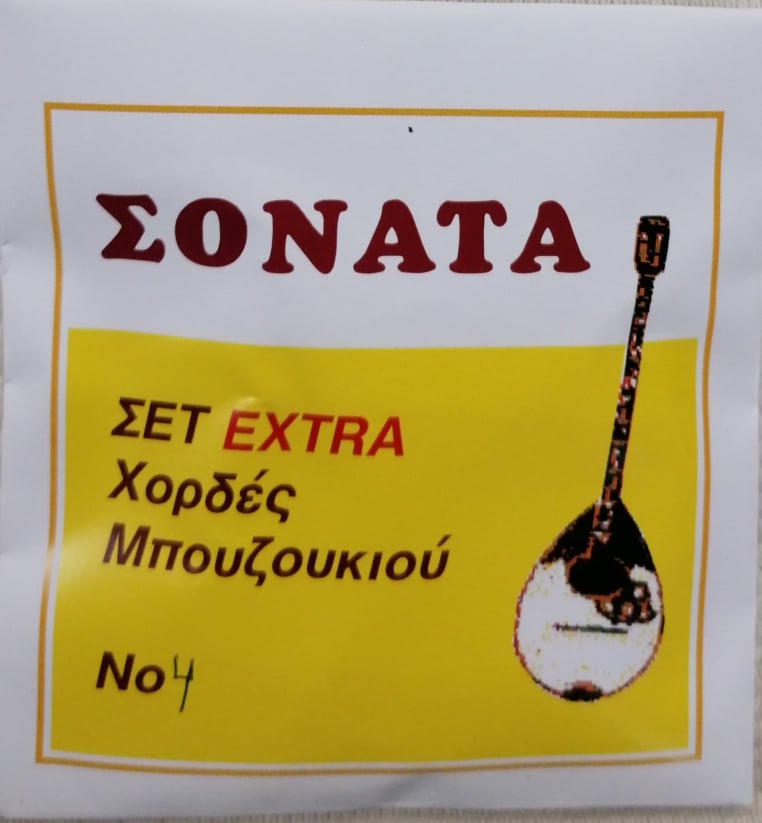 Χορδές Οχτάχορδου Μπουζουκιού Sonata | Σετ χορδές για τετράχορδο μπουζούκι